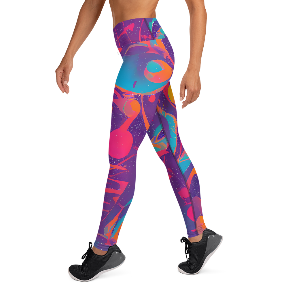 Yoga Leggings - Spheric Rhapsody