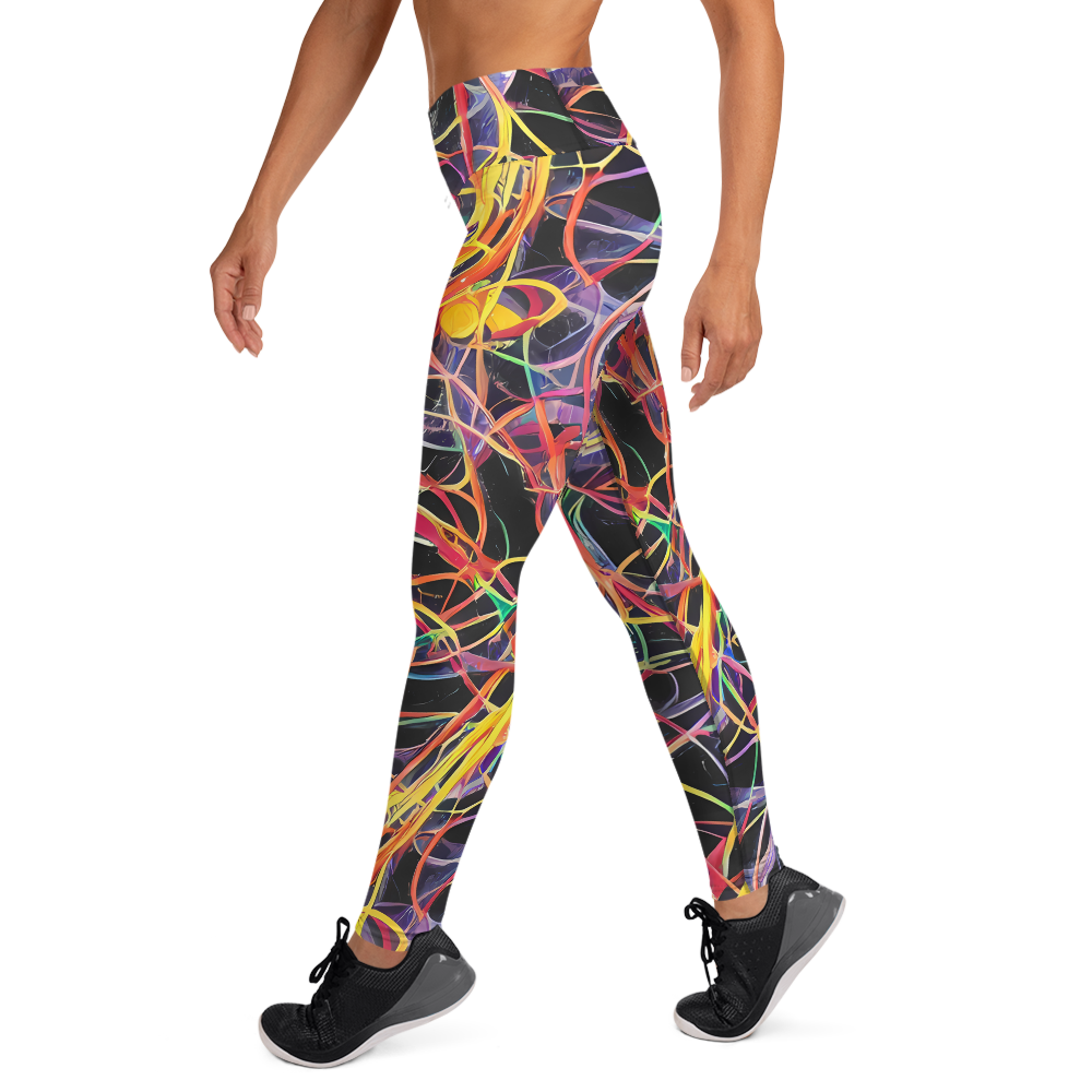 Yoga Leggings - Acconci Twirl