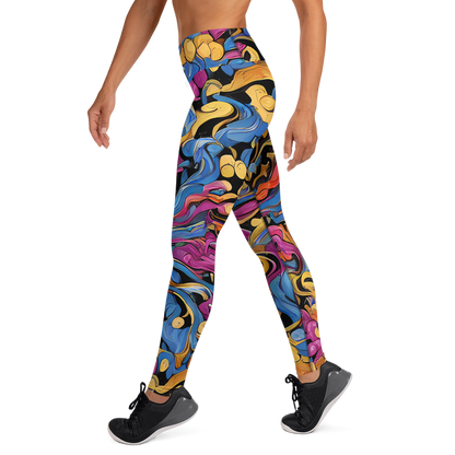 Yoga Leggings - Bosschaert Whorls