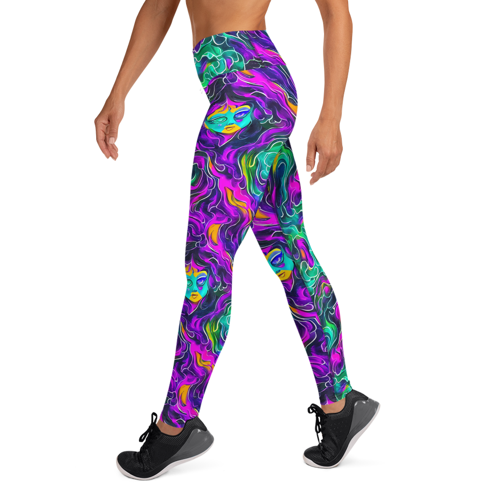 Yoga Leggings - Vortex Dream