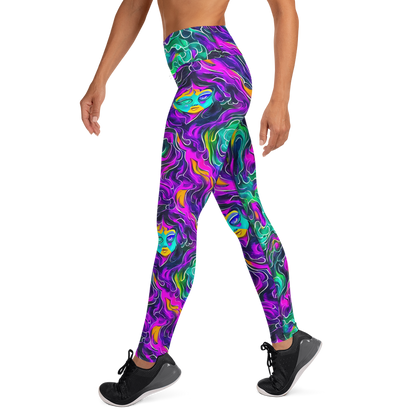 Yoga Leggings - Vortex Dream