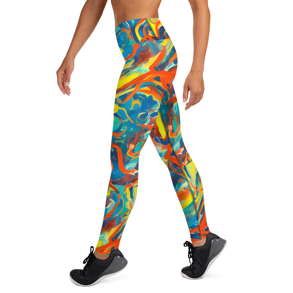 Yoga Leggings - Chromatic Fusion