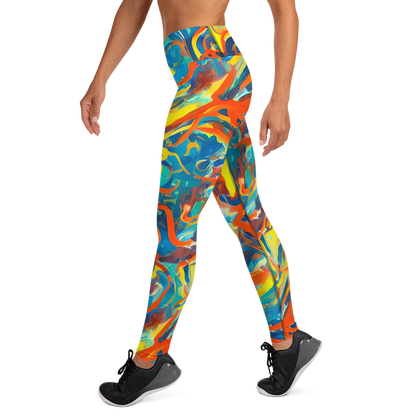 Yoga Leggings - Chromatic Fusion