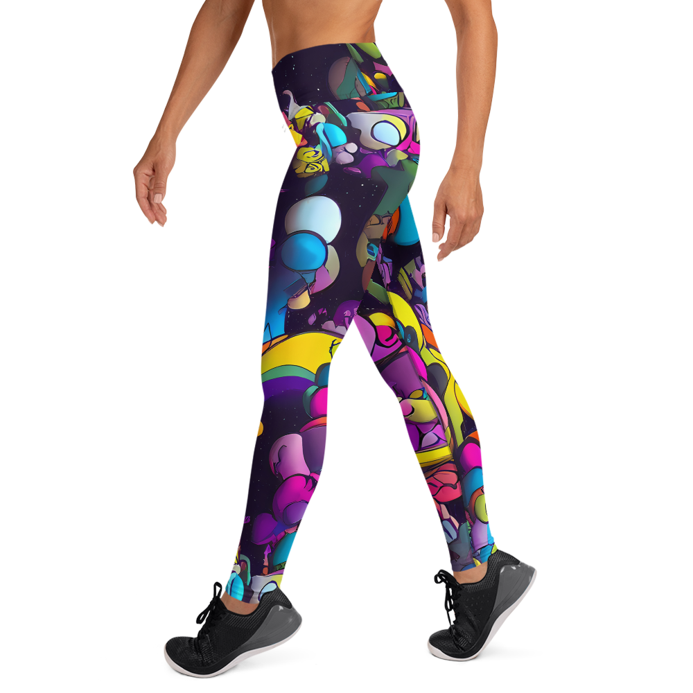 Yoga Leggings - Galactic Playground