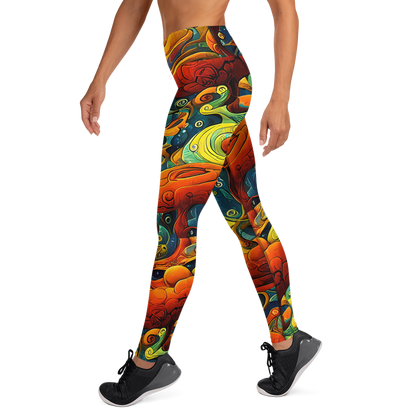 Yoga Leggings - Duncanson Dream