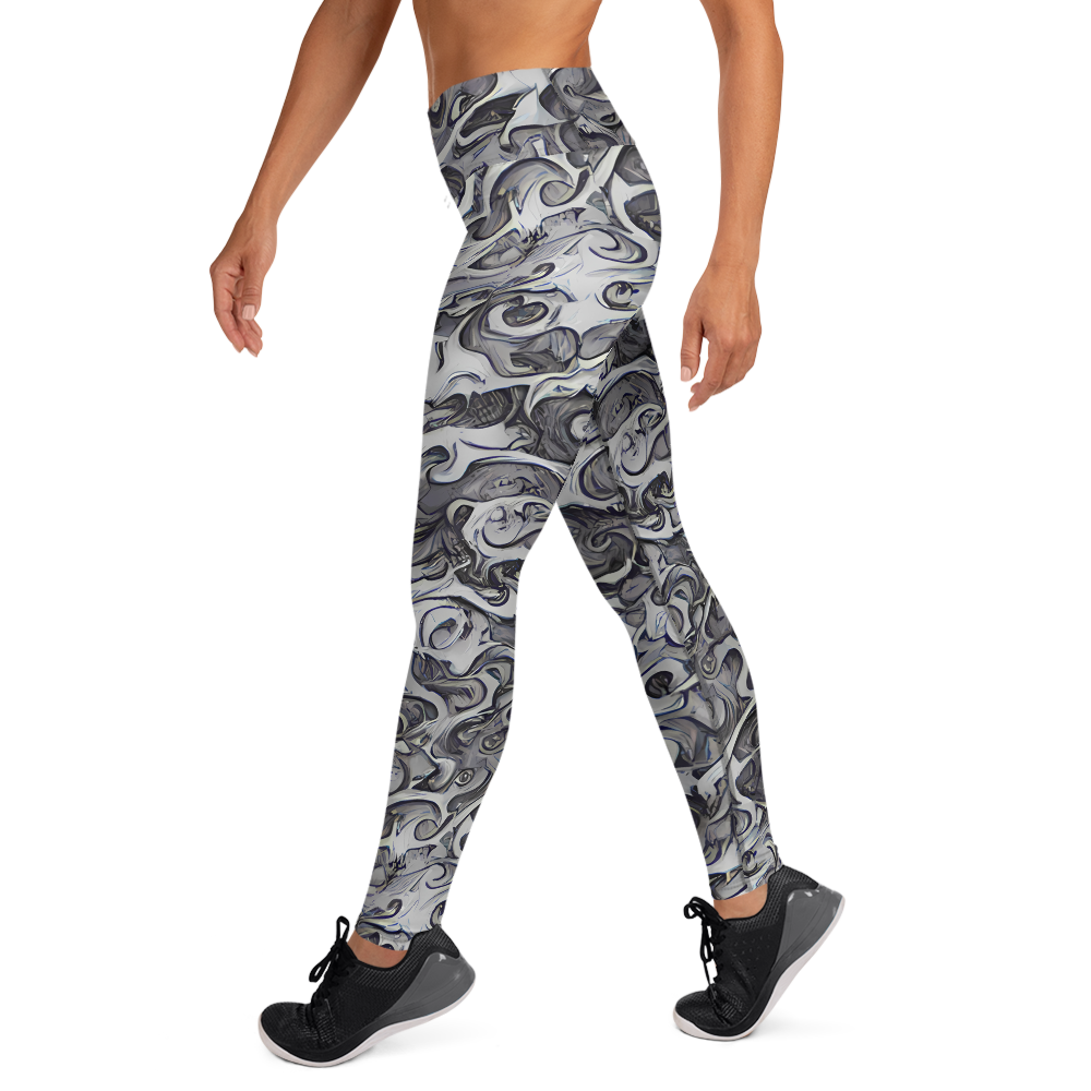 Yoga Leggings - Mashburn Swirls