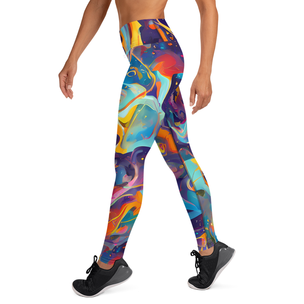 Yoga Leggings - Whimsical Fusion