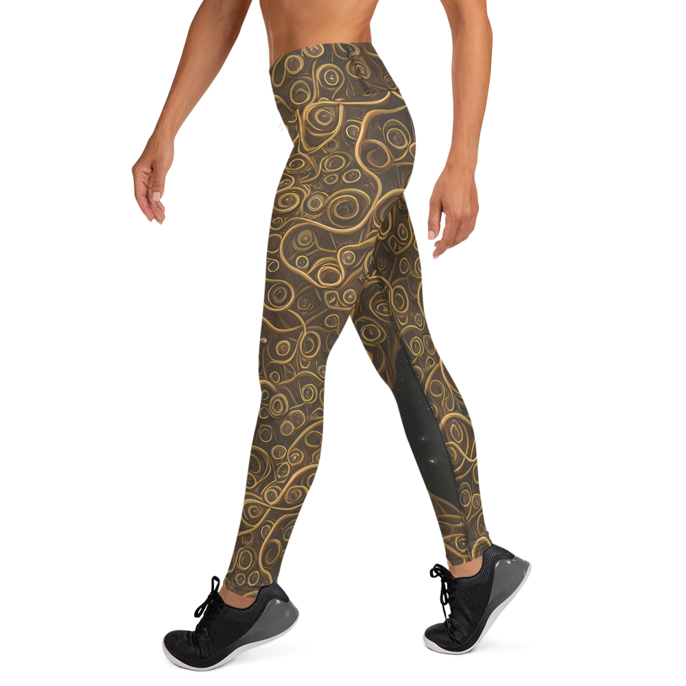 Yoga Leggings - Ethereal Coils