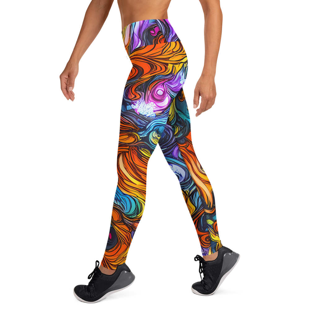 Yoga Leggings - Guiard's Whirl