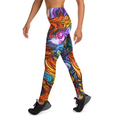 Yoga Leggings - Guiard's Whirl