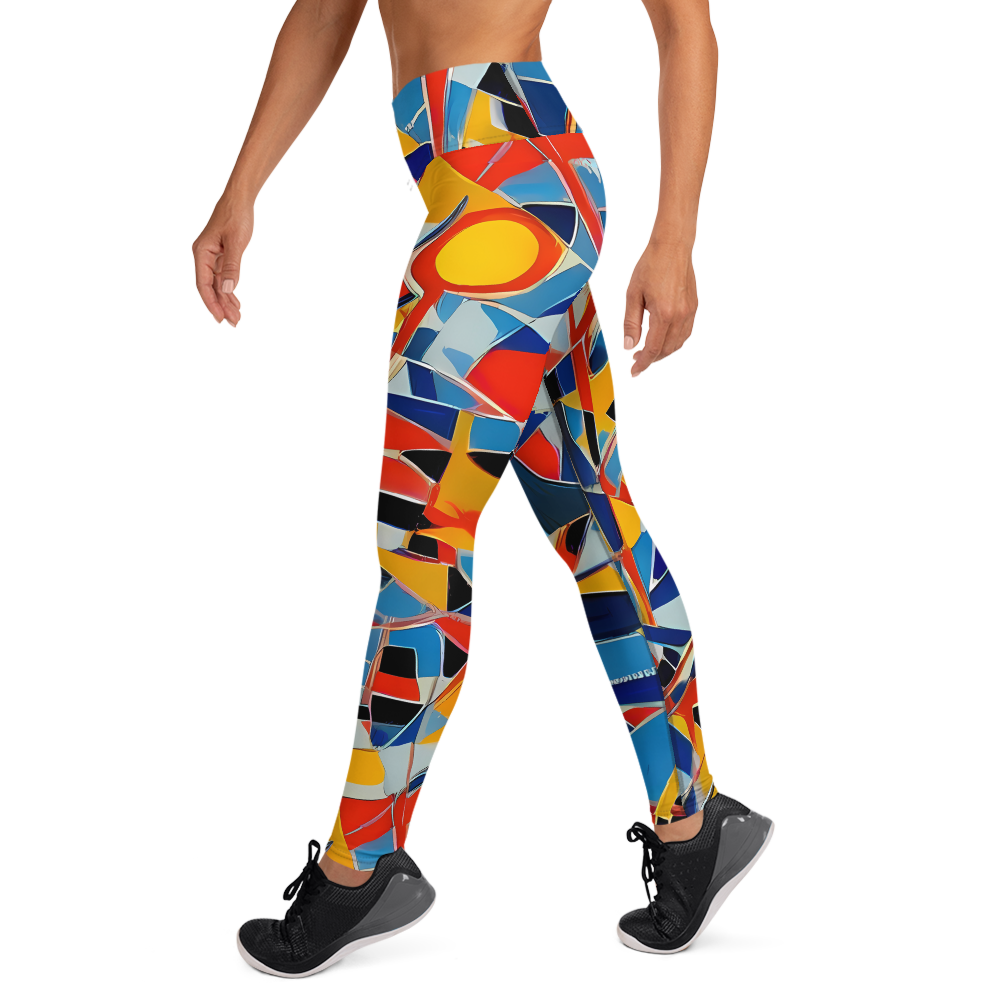 Yoga Leggings - Abstract Mingle