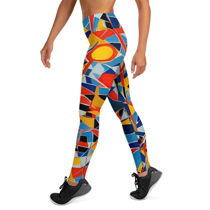 Yoga Leggings - Abstract Mingle