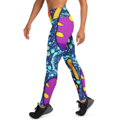 Yoga Leggings - Cosmic Siblings