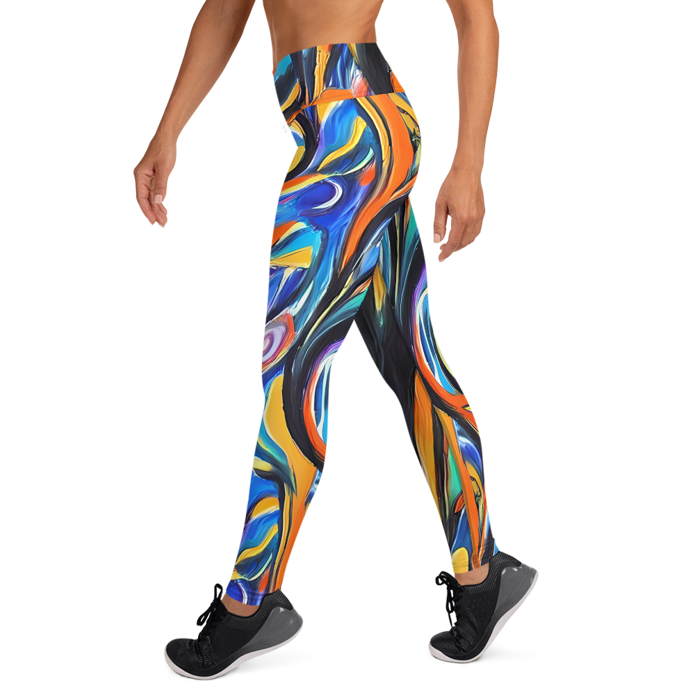 Yoga Leggings - Carr's Whirl