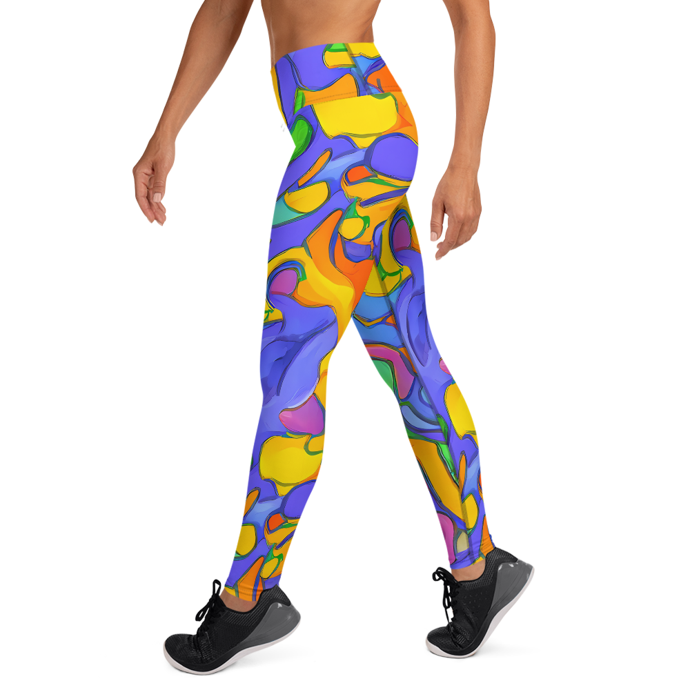 Yoga Leggings - Joffe Swirl