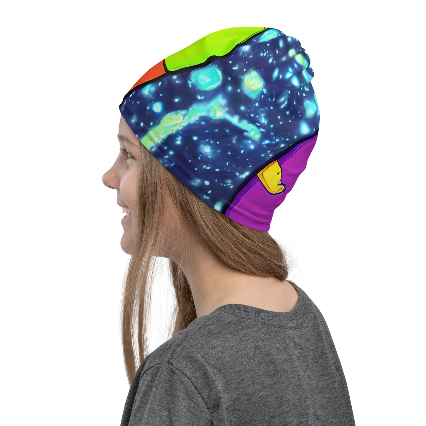 Neck Gaiter - Cosmic Siblings
