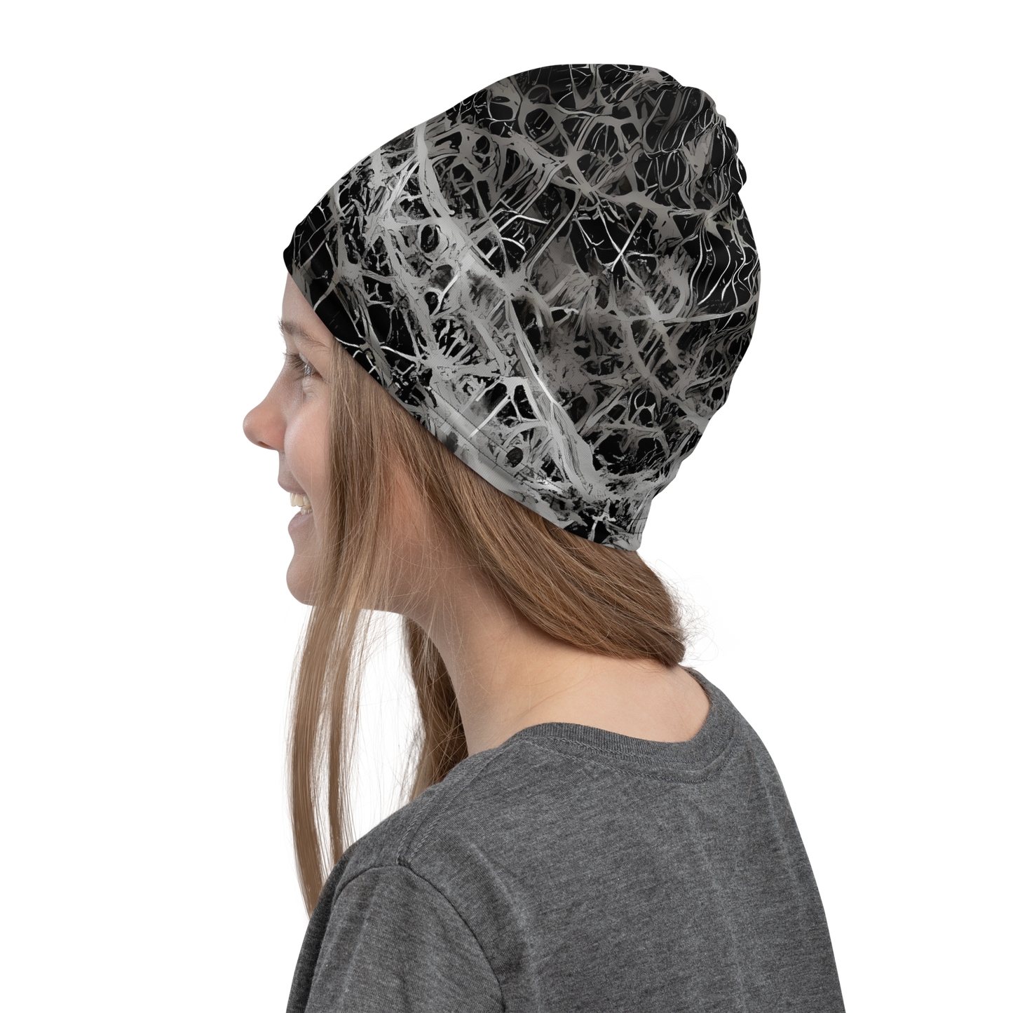 Neck Gaiter - Monochrome Mesh