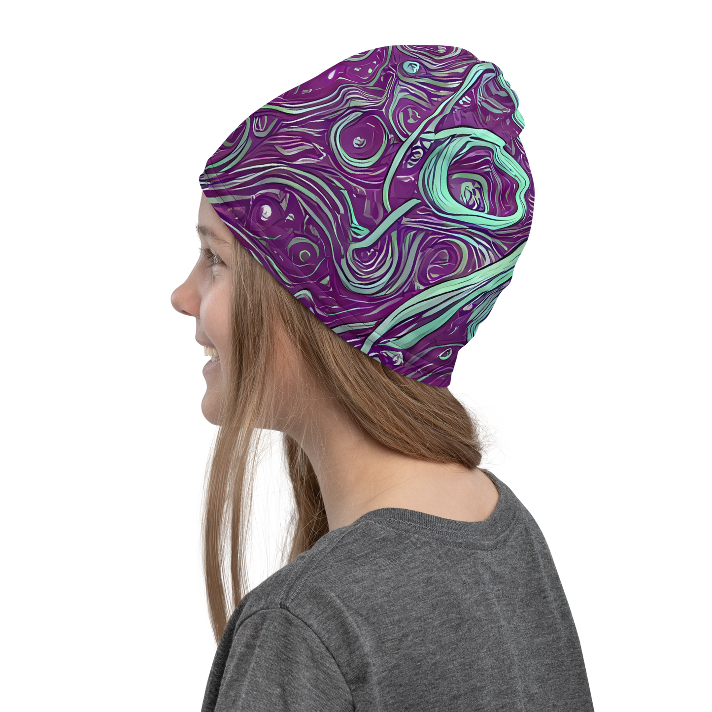 Neck Gaiter - Temple Swirls