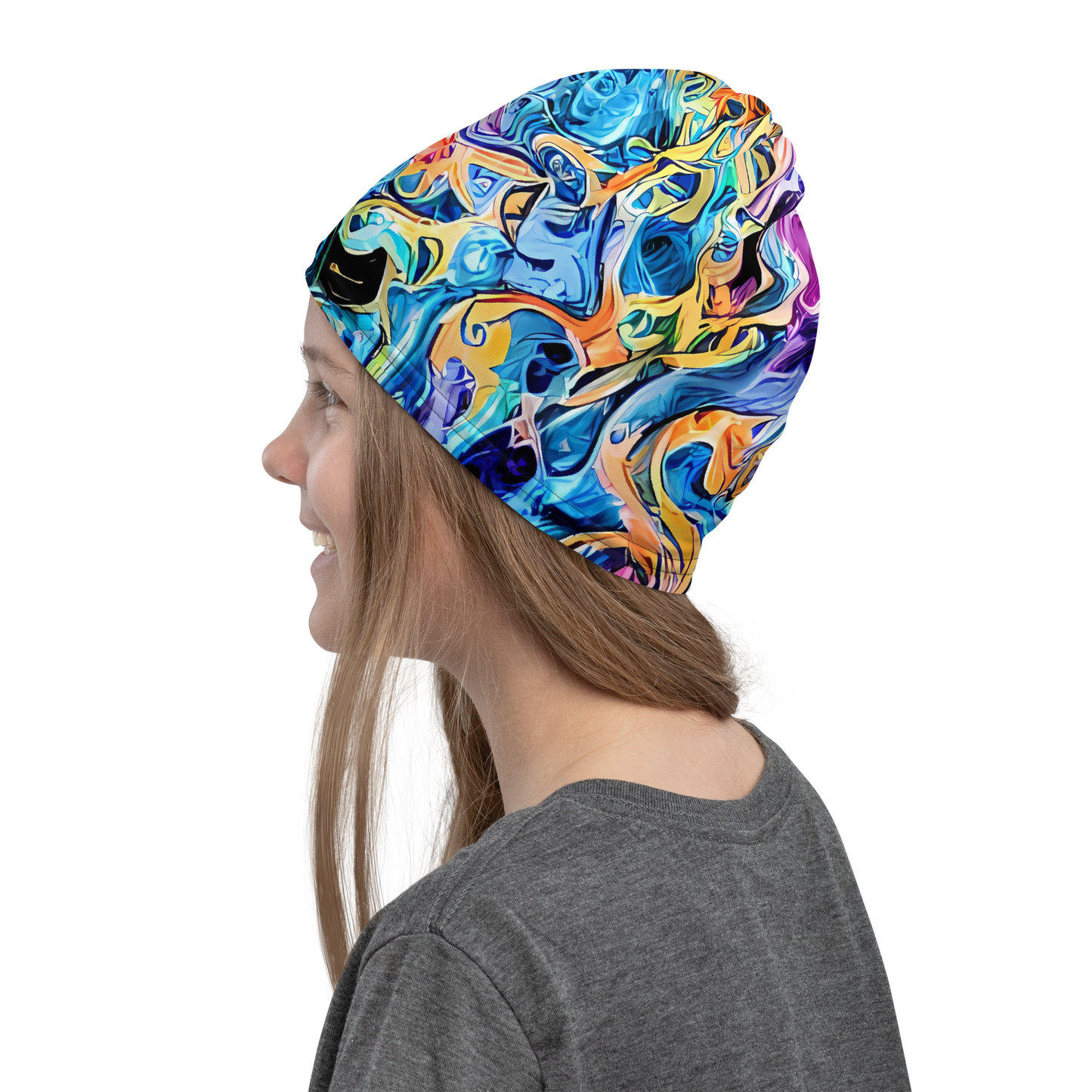 Neck Gaiter - Rococo Vortex