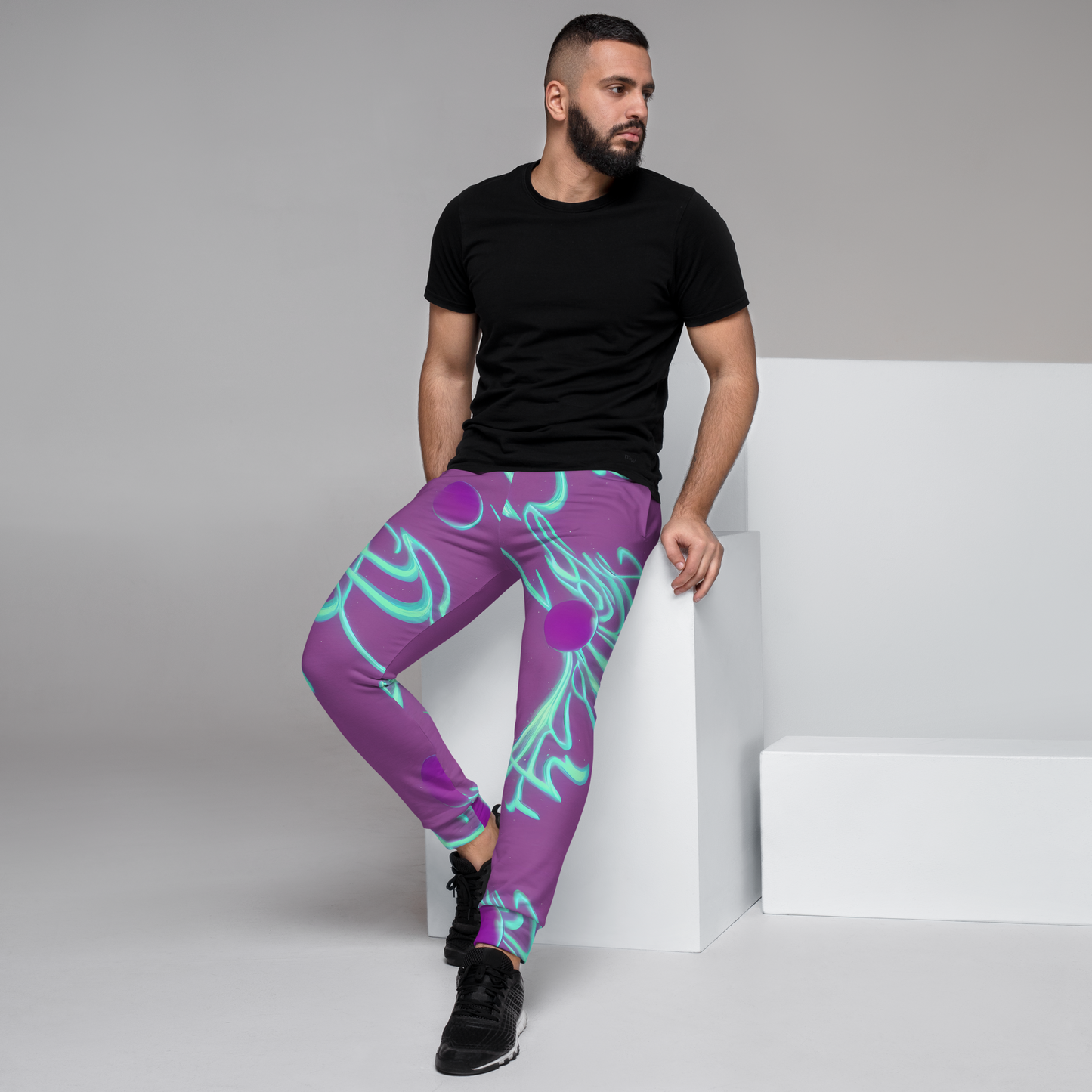 Men’s Joggers - Neon Drift