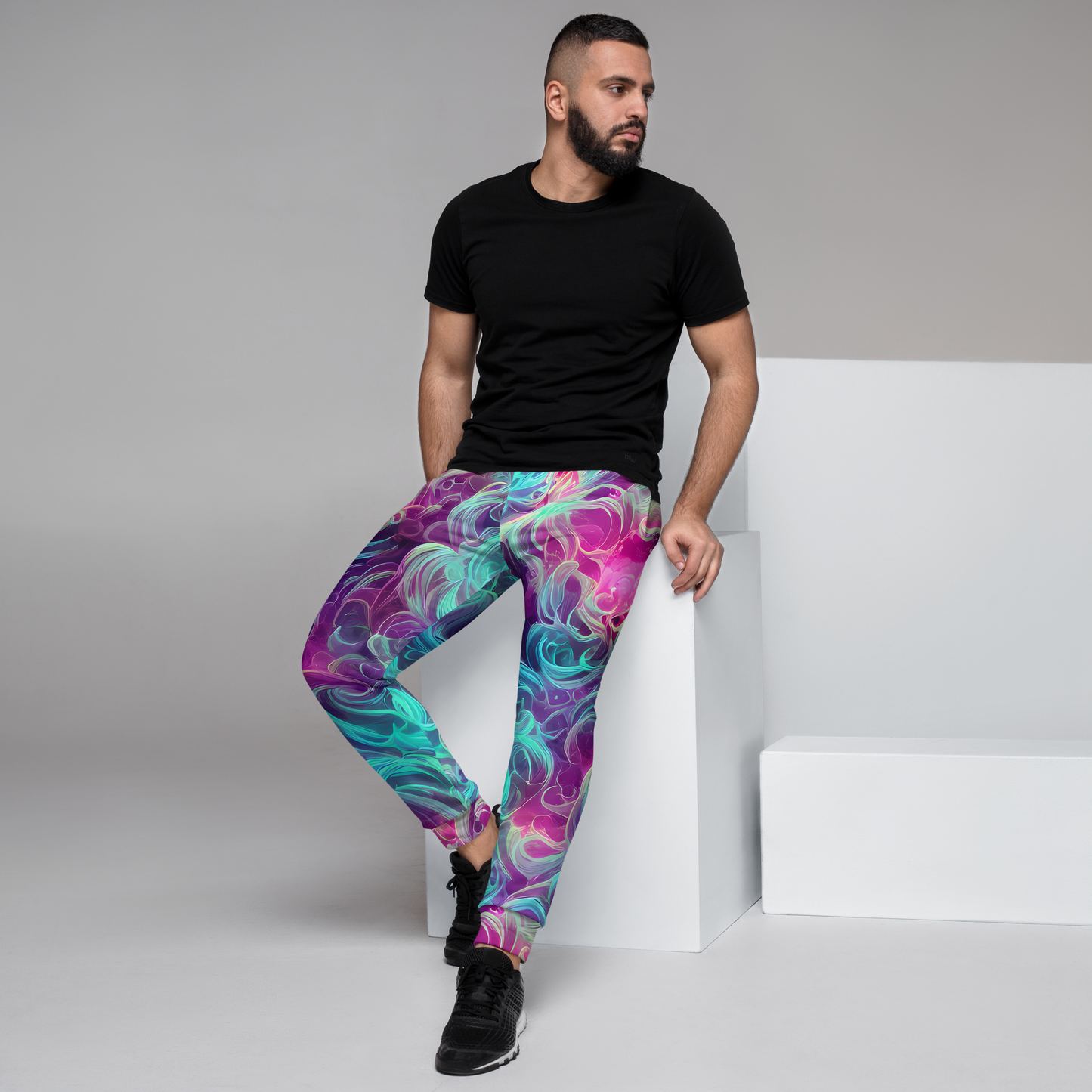 Men’s Joggers - Galactic Bloom