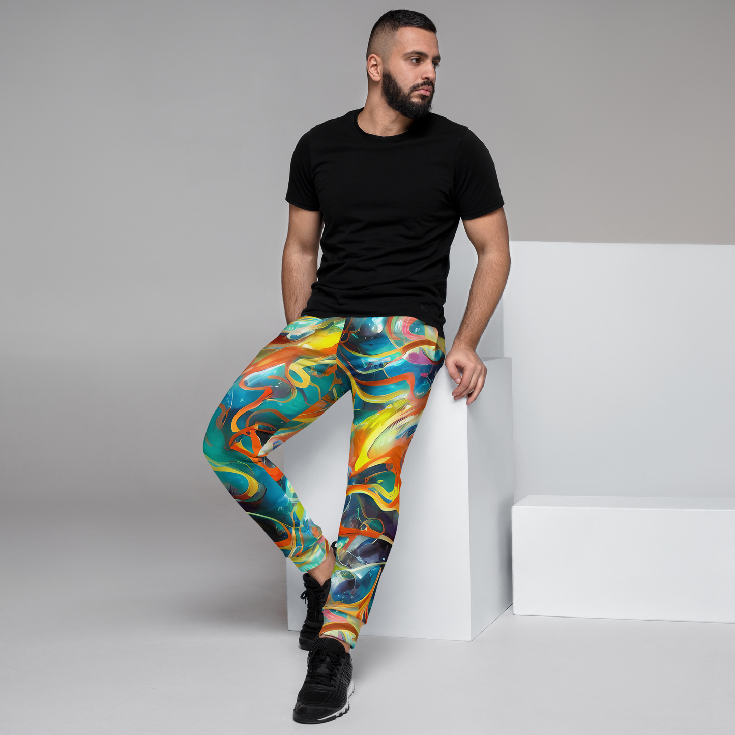 Men’s Joggers - Cecily’S Swirl