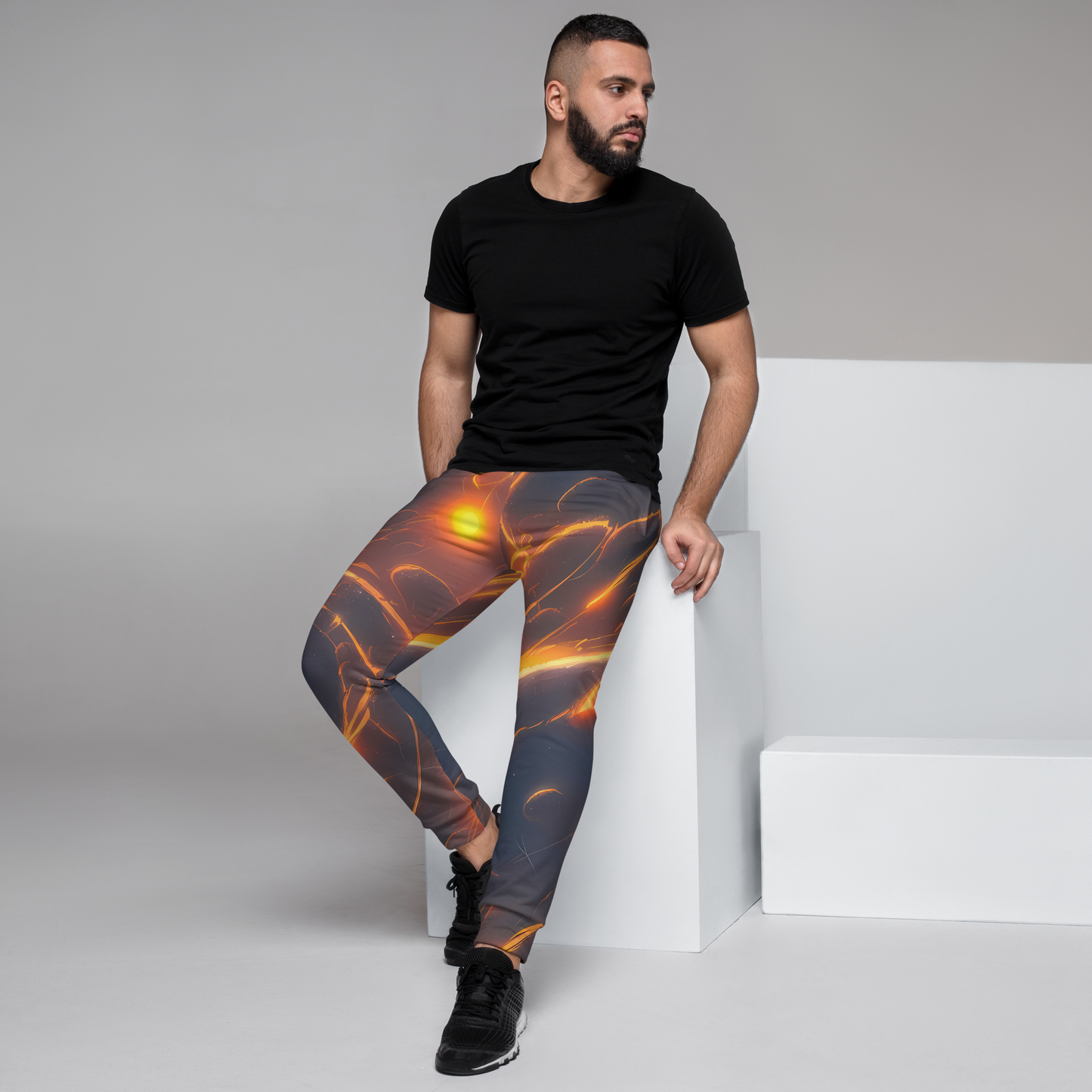 Men’s Joggers - Inferno Spirals