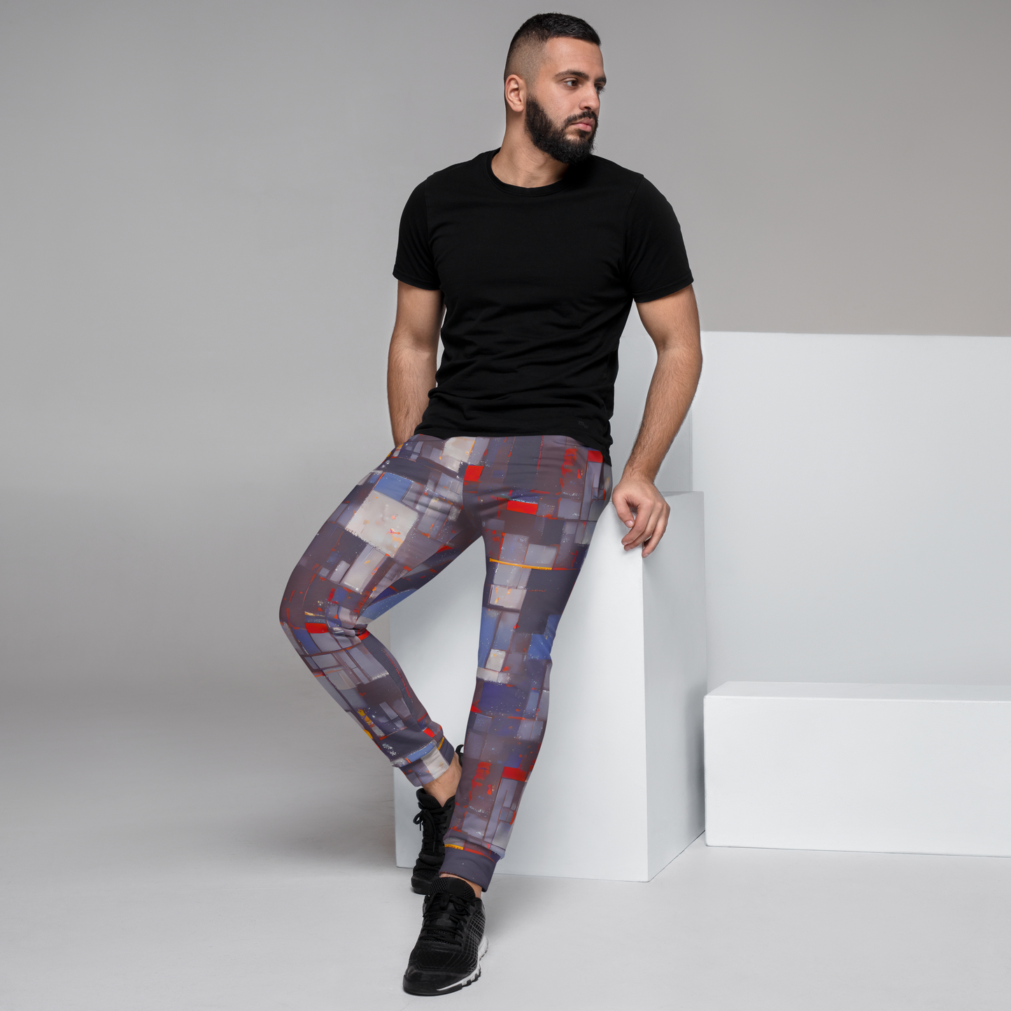 Men’s Joggers - Cubist Rhythm