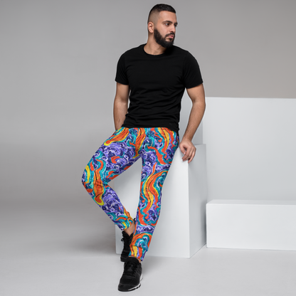 Men’s Joggers - Galactic Waves