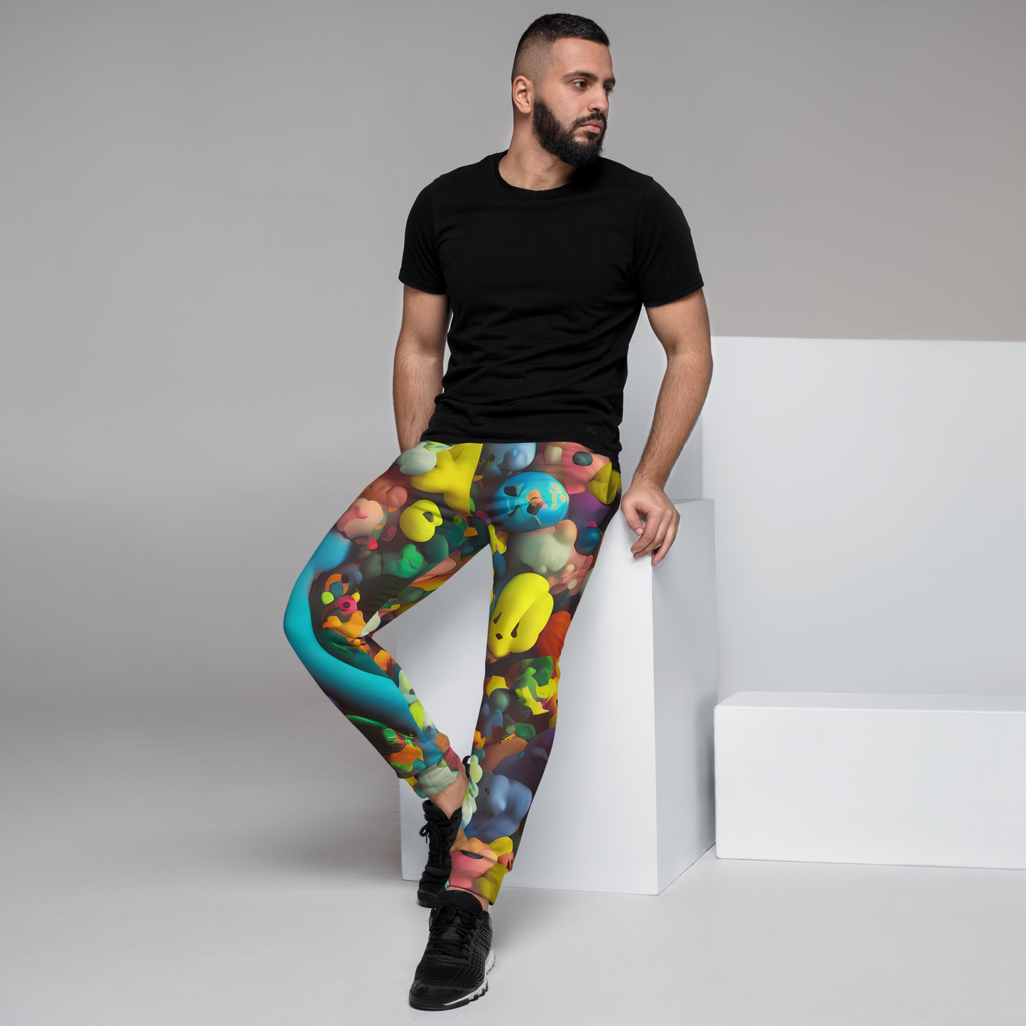 Men’s Joggers - Bubble Pop Art