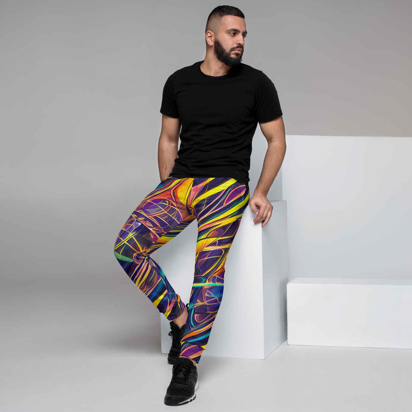 Men’s Joggers - Vector Rhapsody