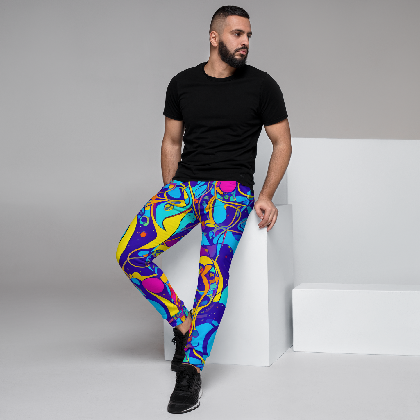 Men’s Joggers - Spectral Tangle