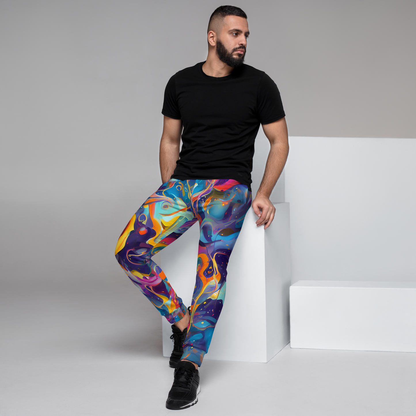 Men’s Joggers - Whimsical Fusion