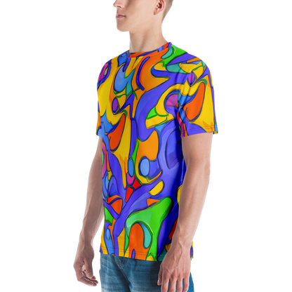 Men's Crew Neck T-Shirt - Joffe Swirl