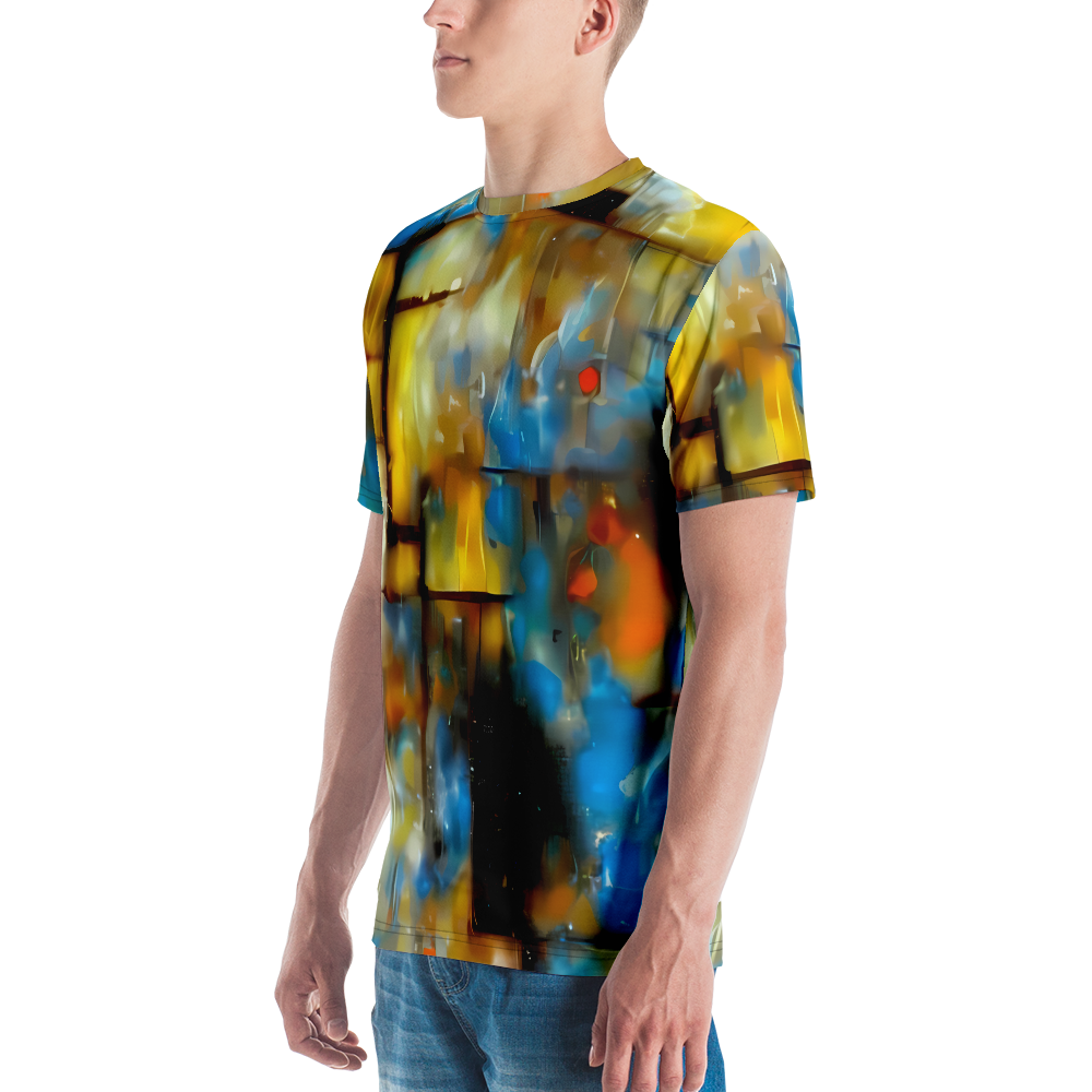 Men's Crew Neck T-Shirt - Kohn Cubism