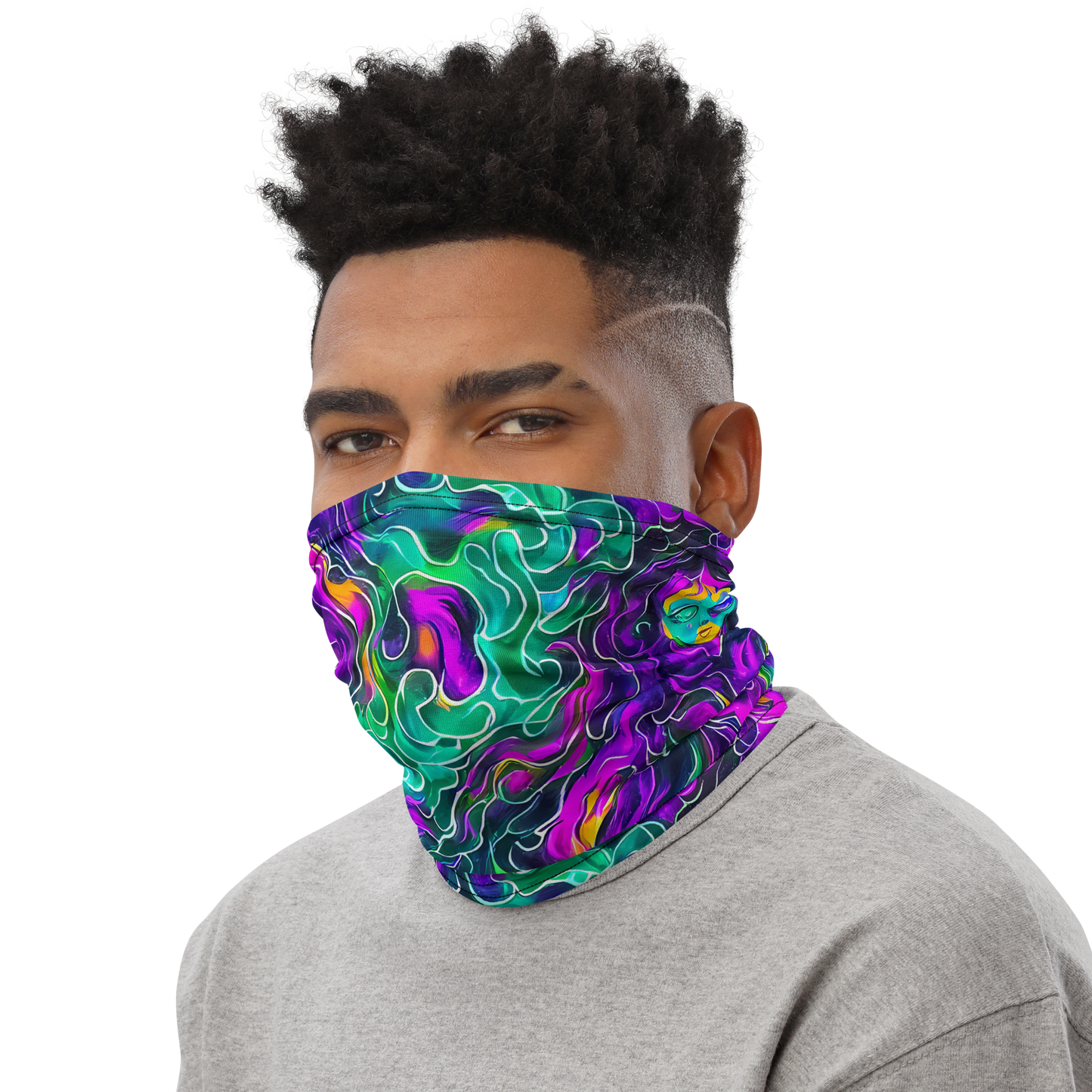 Neck Gaiter - Vortex Dream