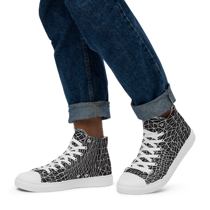 Men's High Top Canvas Shoes - Cheng's Nexus