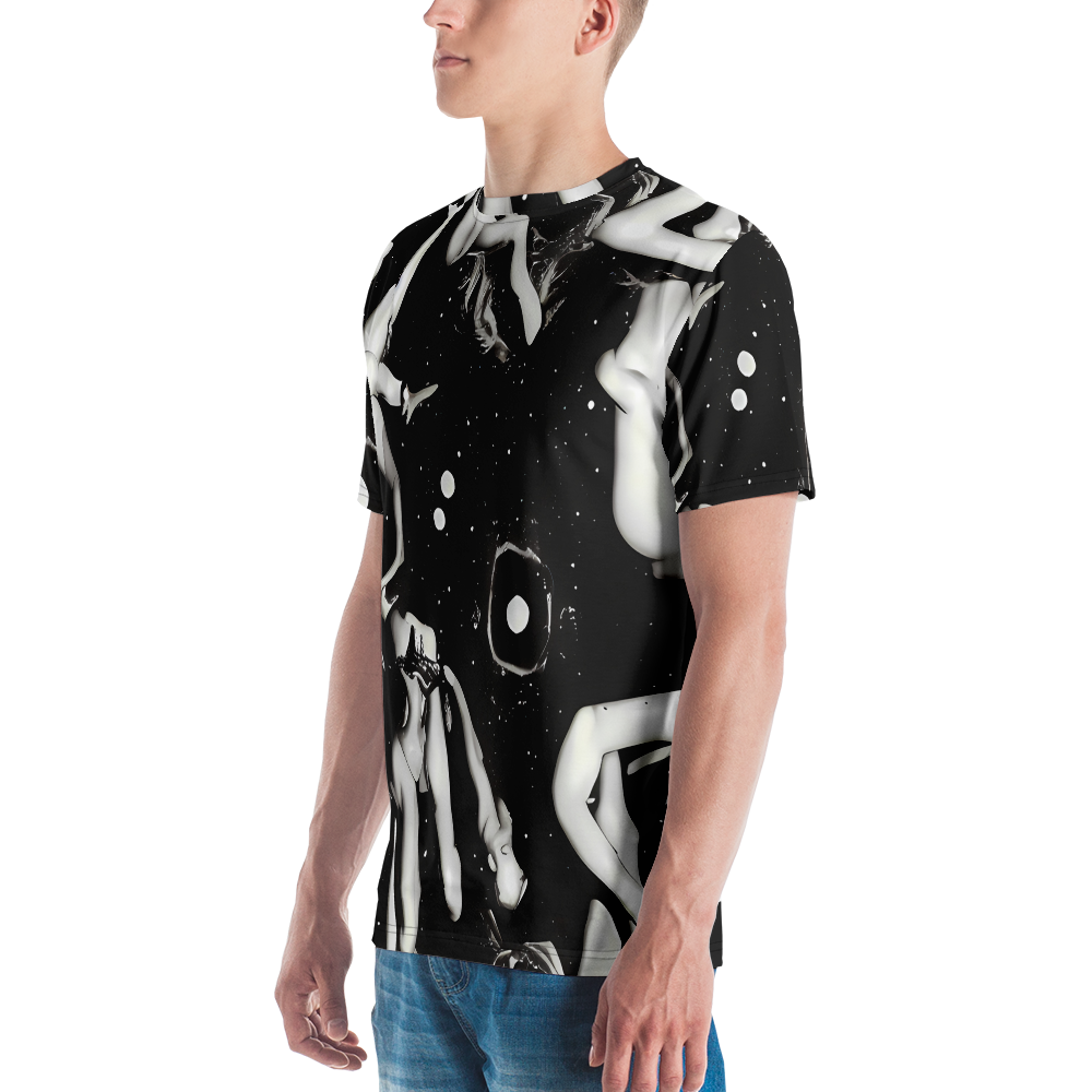 Men's Crew Neck T-Shirt - Galactic Vogue