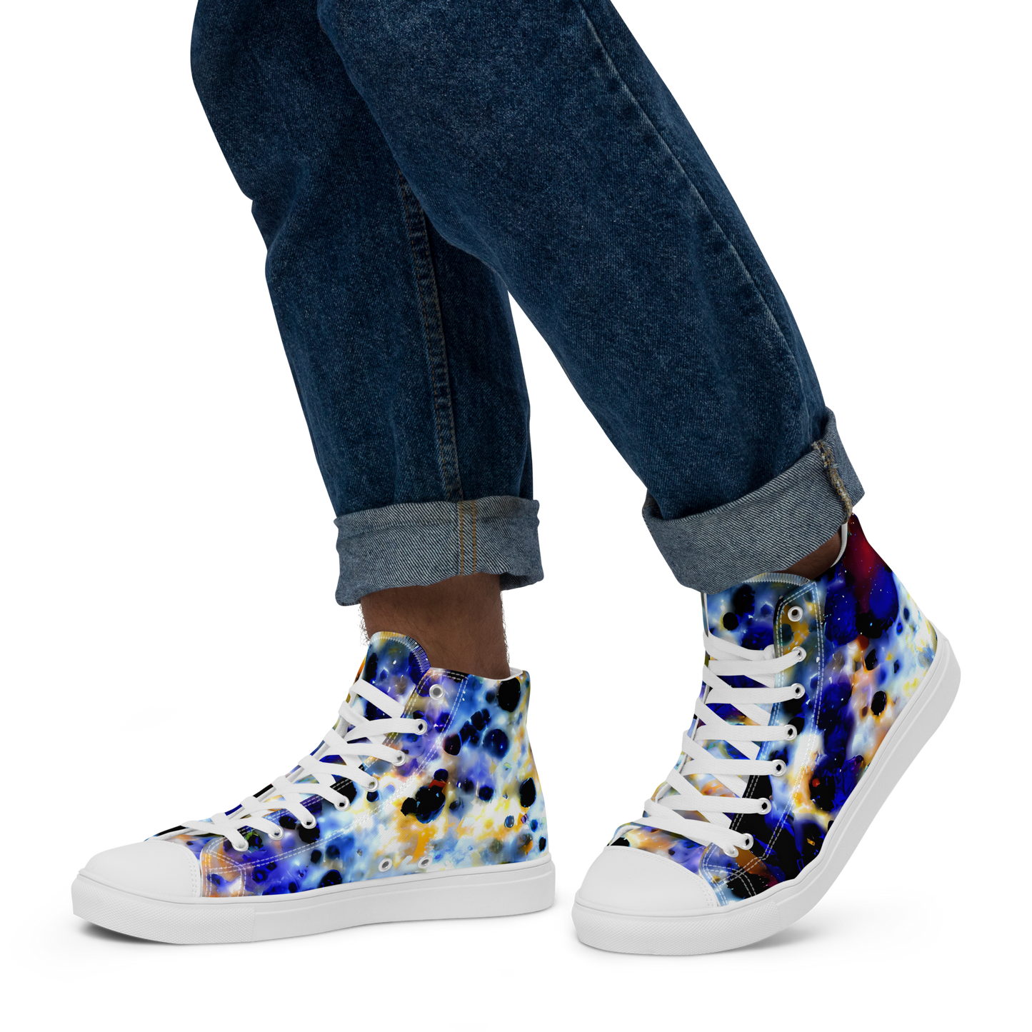 Men's High Top Canvas Shoes - Tarbell Haze