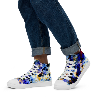 Men's High Top Canvas Shoes - Tarbell Haze