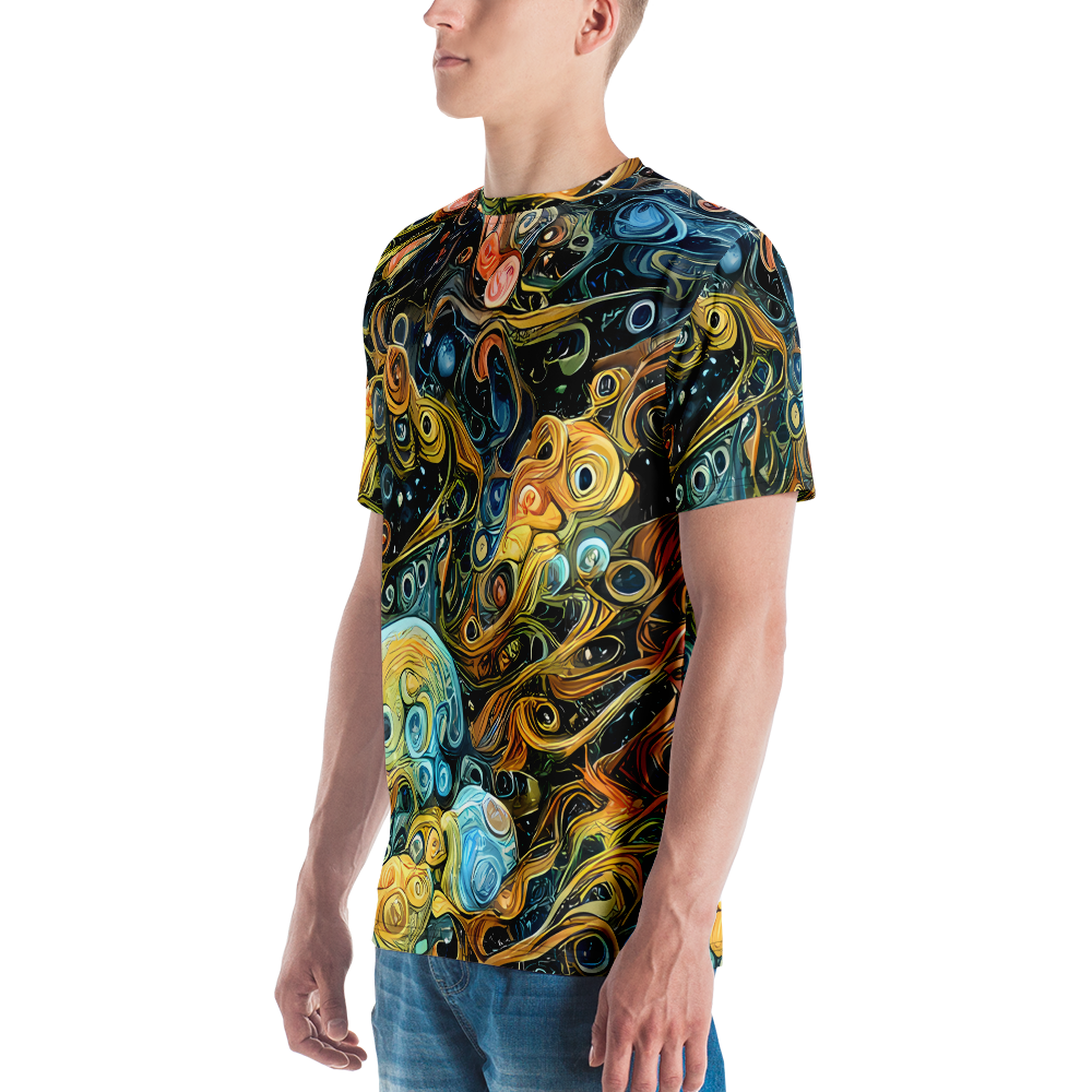 Men's Crew Neck T-Shirt - Wild Cosmos