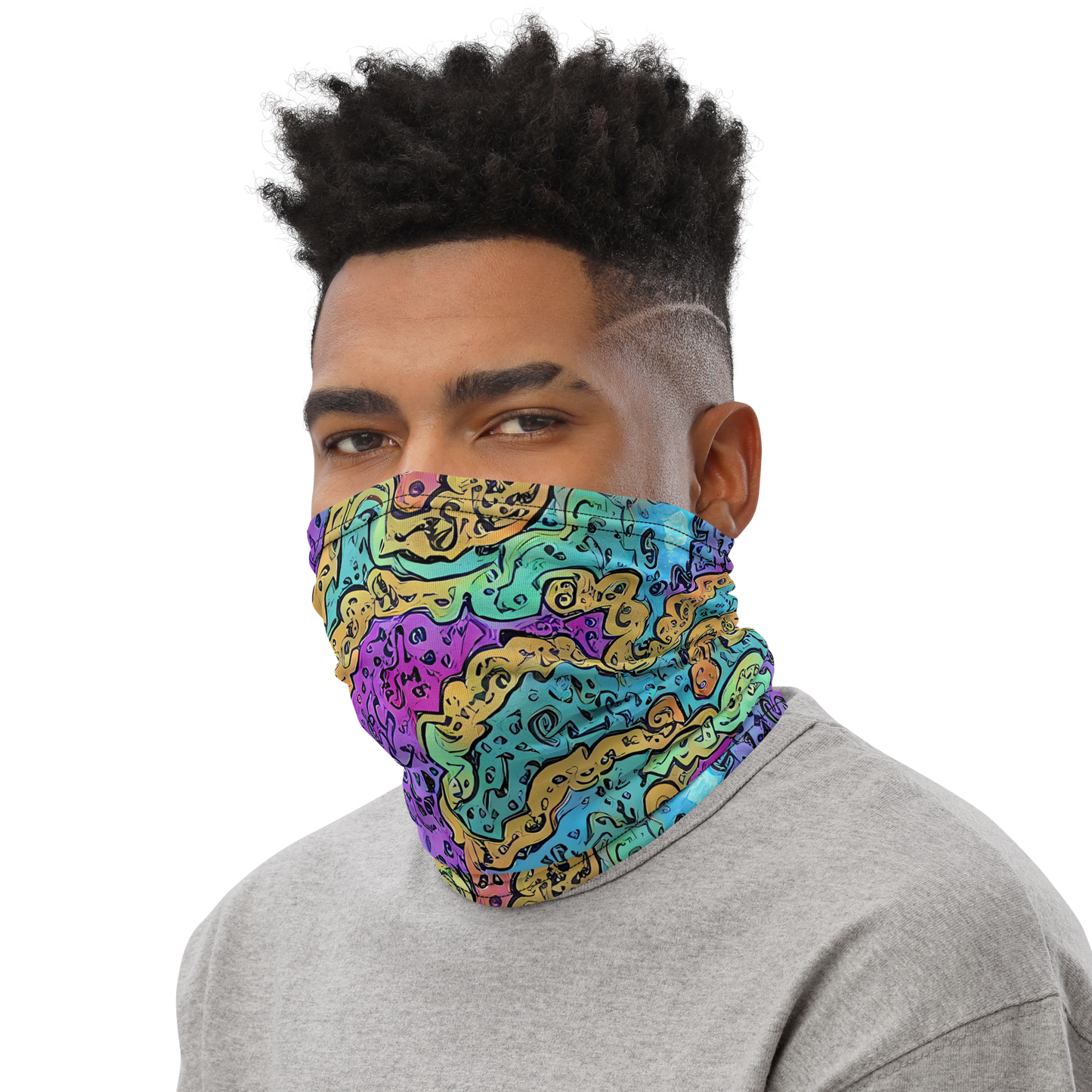 Neck Gaiter - Intergalactic Graffiti