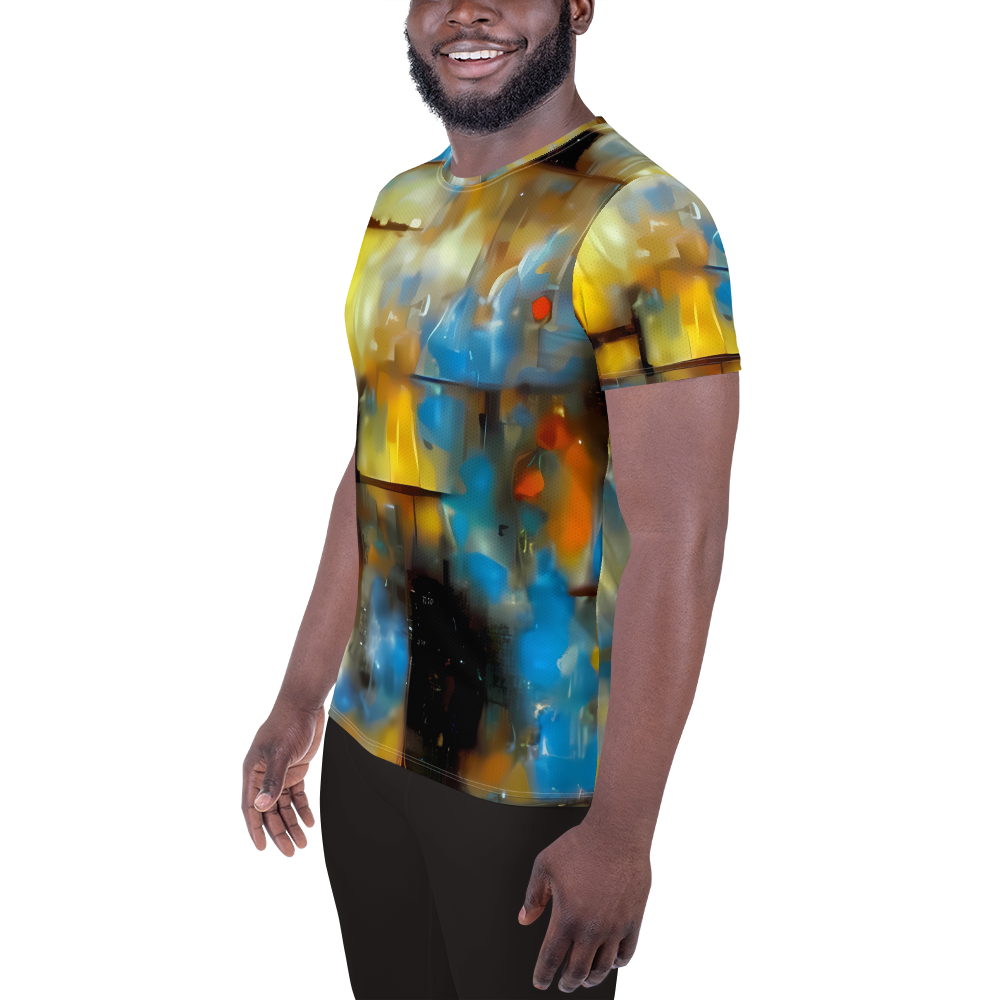 Men's Athletic T-Shirt - Kohn Cubism