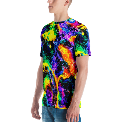 Men's Crew Neck T-Shirt - Vivid Veil