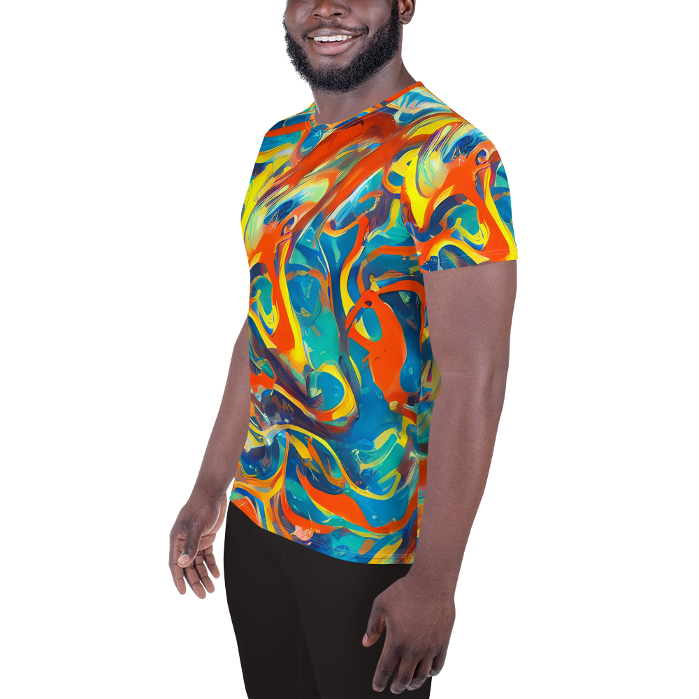 Men's Athletic T-Shirt - Chromatic Fusion