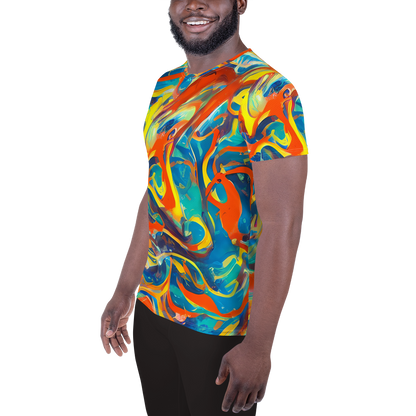 Men's Athletic T-Shirt - Chromatic Fusion