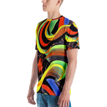 Men's Crew Neck T-Shirt - Tenggren Whirl