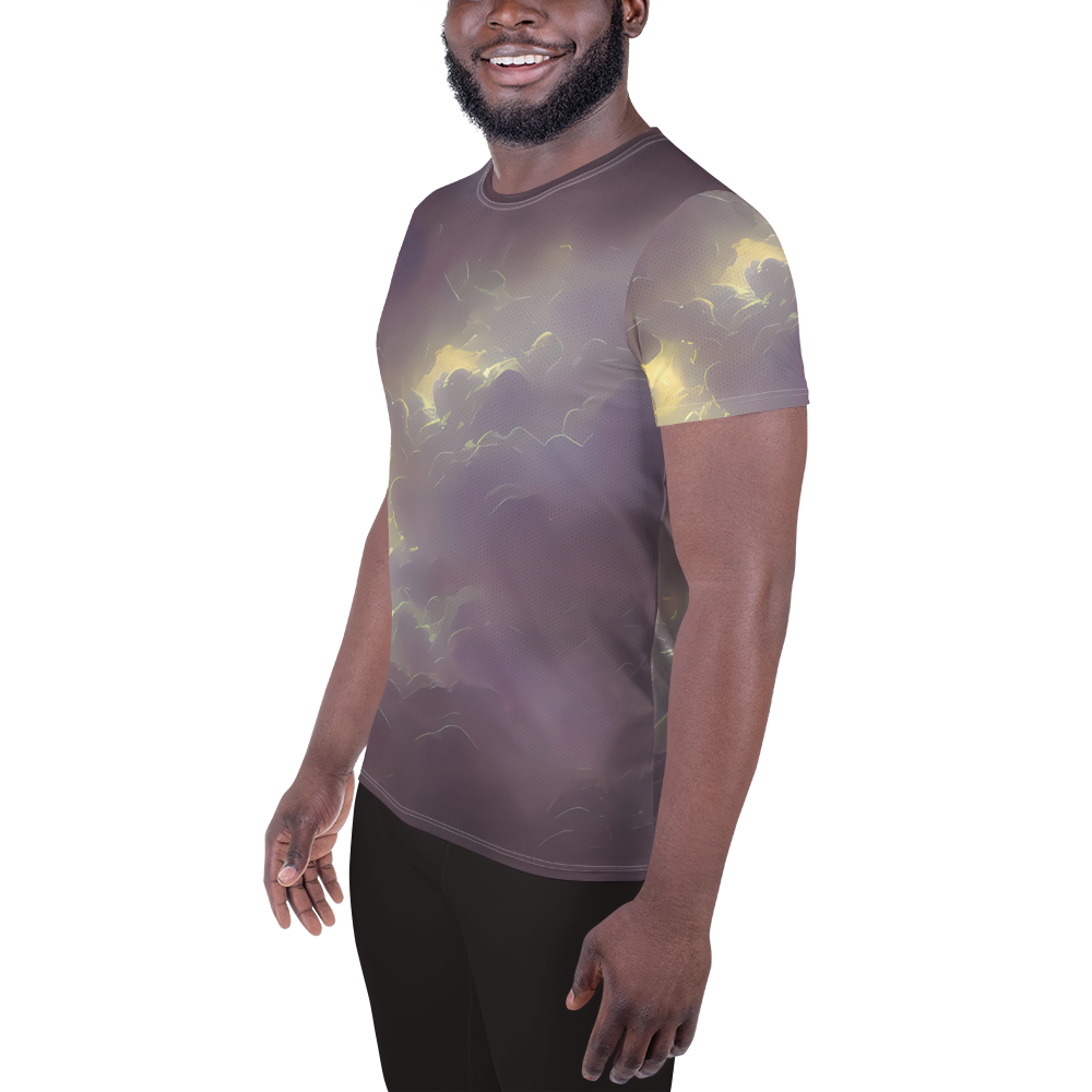 Men's Athletic T-Shirt - Stormy Muse