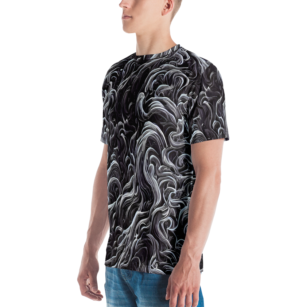 Men's Crew Neck T-Shirt - Savrasov Swirls