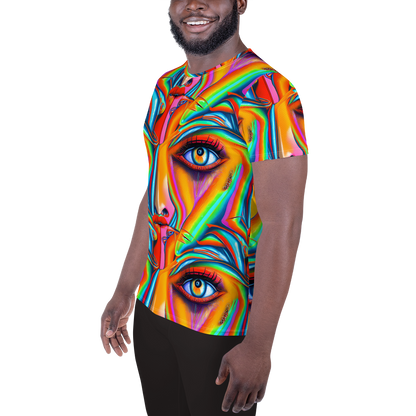 Men's Athletic T-Shirt - Kaleidovisions